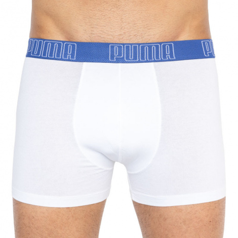 Трусы-боксеры Puma Yd Bold Stripe Boxer 2P Синий, Черный, Белый Мужской M