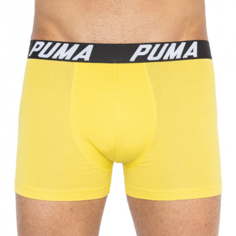 Труси (боксерки) Puma SPACEDYE STRIPE BOXER 2P жовті, сіро-жовті (2 пари) 501002001-020