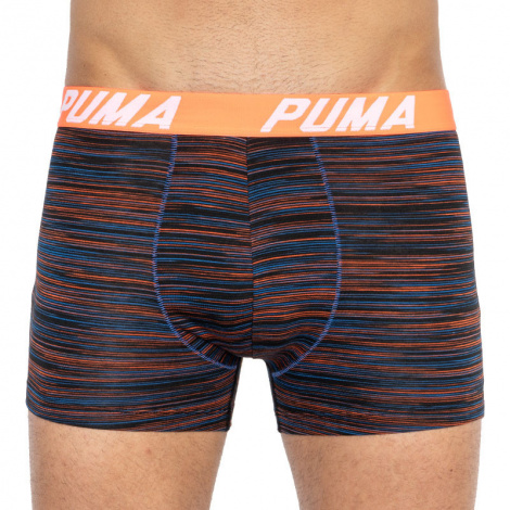 Трусы-боксеры Puma Spacedye Stripe Boxer 2P Синий, Красный Мужской L