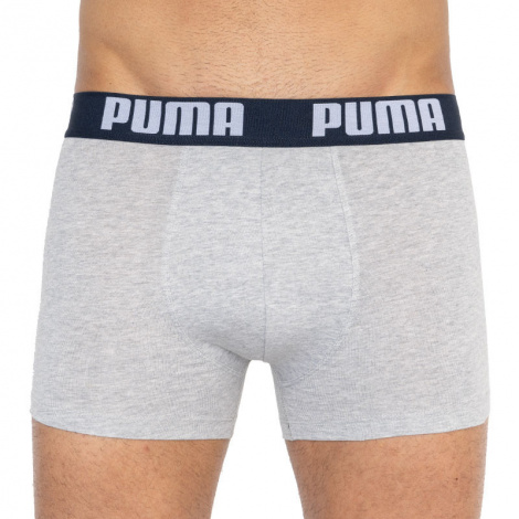 Трусы-боксеры Puma Statement Boxer 2P Синий, Серый Мужской L