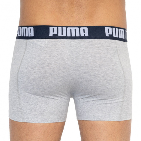 Трусы-боксеры Puma Statement Boxer 2P Синий, Серый Мужской L