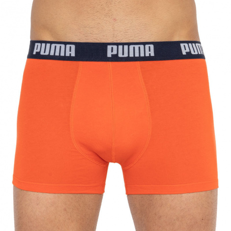 Трусы-боксеры Puma Basic Boxer 2P Синий, Оранжевый Муж.