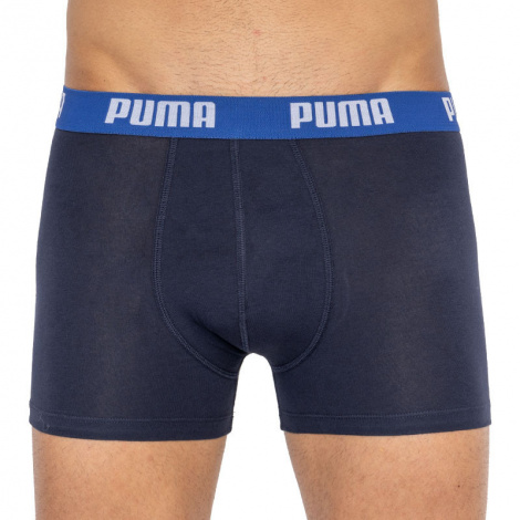 Трусы-боксеры Puma Basic Boxer 2P Синий, Оранжевый Муж.