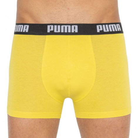 Трусы-боксеры Puma Basic Boxer 2P Серый, Желтый Муж.
