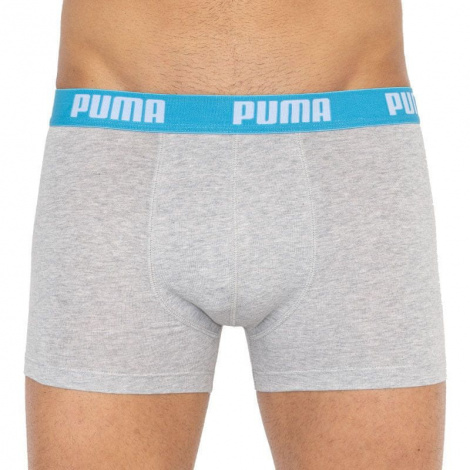 Трусы-боксеры Puma Basic Boxer 2P Серый, Желтый Муж.