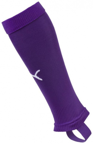 Гетри футбольні без носка Puma TEAM LIGA STIRRUP SOCKS CORE фіолетові 703439-10