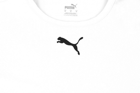 Футболка Puma Teamrise Jersey Jr Белый Детский 128