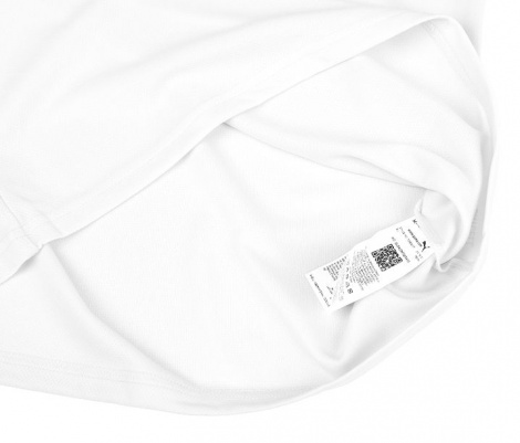 Футболка Puma Teamrise Jersey Jr Белый Детский 128