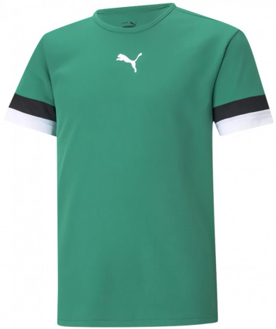 Футболка Puma Teamrise Jersey Jr Зеленый Детский 140