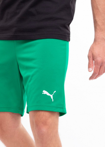 Шорти Puma TEAMRISE SHORT зелені 704942-05
