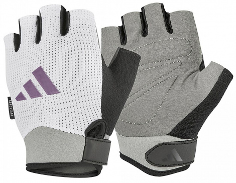 Рукавички для тренінгу жіночі Adidas PERFORMANCE WOMEN'S GLOVES білі XL ADGB-13256