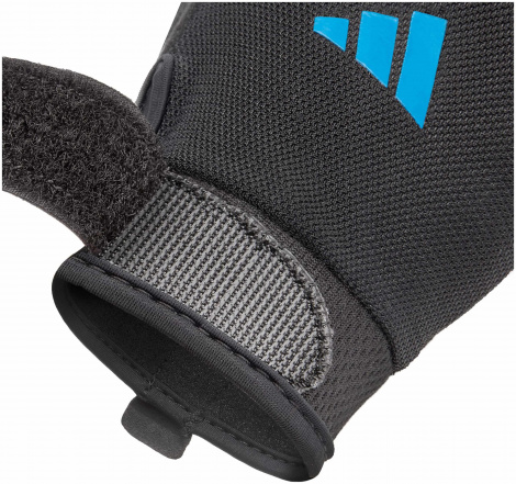 Перчатки для тренинга Adidas ESSENTIAL TRAINING GLOVES черно-синие XL ADGB-15004BL