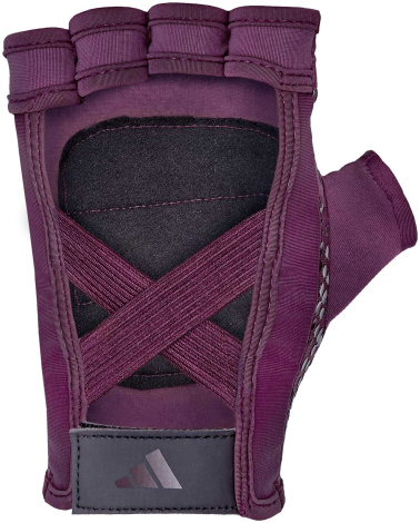 Перчатки для тренинга женские Adidas WOMEN'S TRAINING GLOVES фиолетовые S ADGB-15021