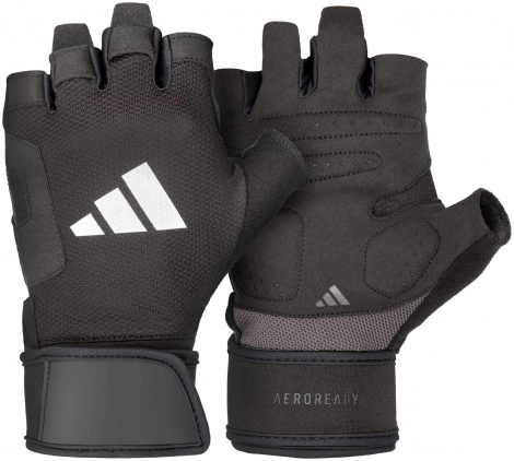 Рукавички для тренінгу Adidas STRENGTH TRAINING GLOVES чорні XL ADGB-15044