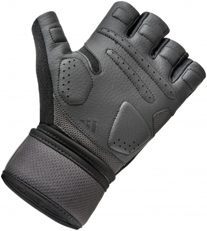 Рукавички для тренінгу Adidas WRIST WRAP TRAINING GLOVES чорні S ADGB-15051