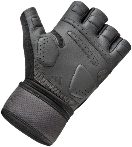 Перчатки для тренинга Adidas WRIST WRAP TRAINING GLOVES черные XL ADGB-15054