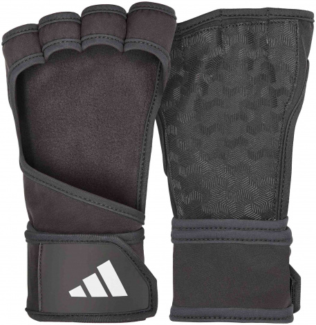 Перчатки для тренинга Adidas OPEN BACK TRAINING GLOVES черные XL ADGB-15064