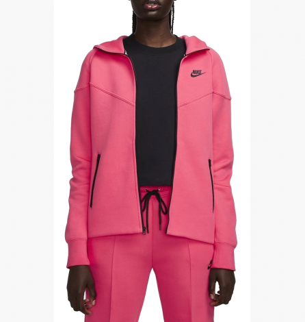 Кофта Nike W Tch Flc Windrunner Hd
