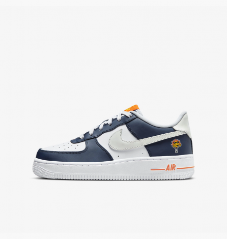 Кроссовки Детские Nike Air Force 1 Low Lv8 White/Blue Fn7239-410 40