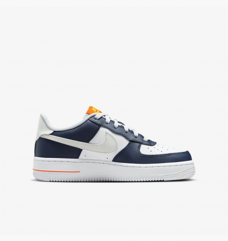 Кроссовки Детские Nike Air Force 1 Low Lv8 White/Blue Fn7239-410 40