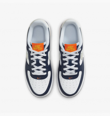 Кроссовки Детские Nike Air Force 1 Low Lv8 White/Blue Fn7239-410 40
