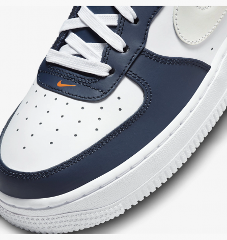 Кроссовки Детские Nike Air Force 1 Low Lv8 White/Blue Fn7239-410 40