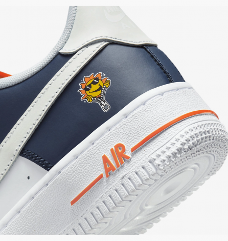 Кроссовки Детские Nike Air Force 1 Low Lv8 White/Blue Fn7239-410 40