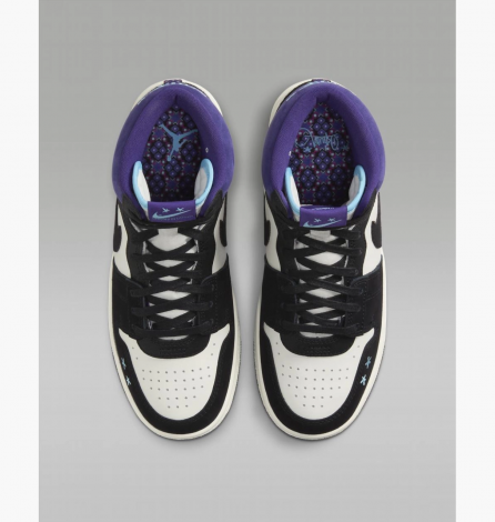 Кроссовки Jordan X Opium Paris Air Ship Pe Sp 'Black Court Purple'