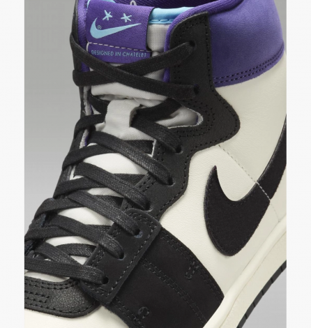 Кроссовки Jordan X Opium Paris Air Ship Pe Sp 'Black Court Purple'