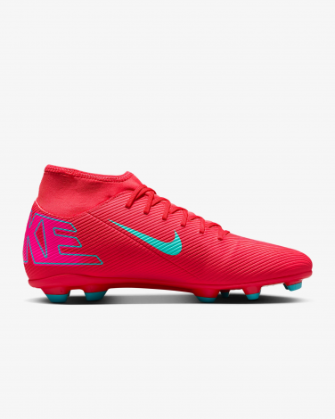 Бутси Nike MERCURIAL SUPERFLY 10 CLUB FG/MG червоно-рожево-бірюзові FQ8314-800