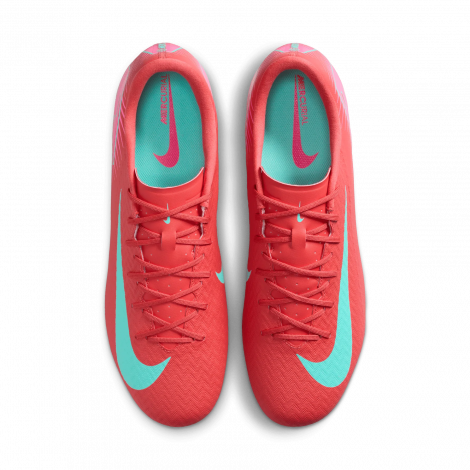 Бутси Nike MERCURIAL ZOOM VAPOR 16 ACADEMY FG/MG червоно-рожево-бірюзові FQ8374-800
