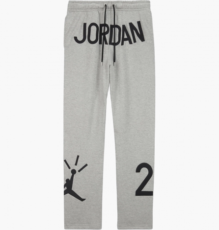 Брюки Jordan X Нина Chanel Abney Fleece Pants Grey Heather