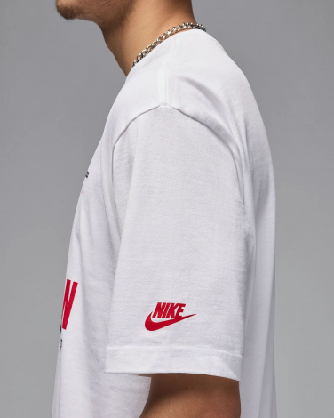 Футболка Nike JORDAN REISSUE GX SS CREW біла HJ2356-100