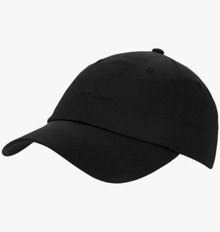 Бейсболка Женская New Balance 6 Panel Linear Logo Black Lah51010Bk Misc