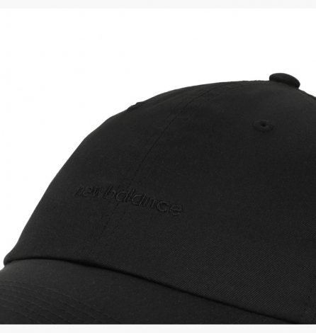 Бейсболка Женская New Balance 6 Panel Linear Logo Black Lah51010Bk Misc