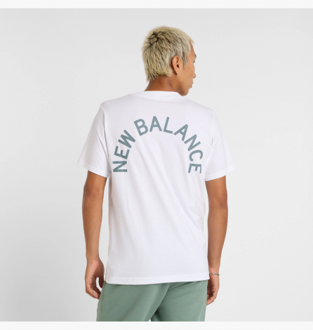 Мужская футболка New Balance Sport Arch Graphic White Mt51985Wt L