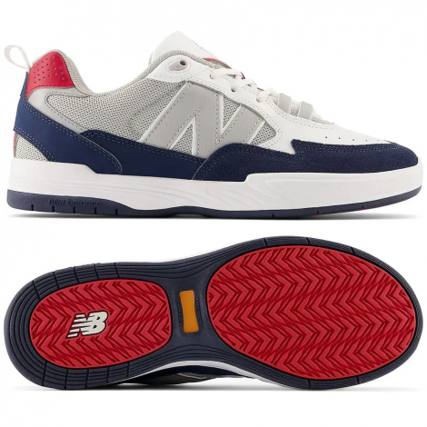 Кросівки New Balance NUMERIC 808 біло-сіро-темно-синьо-червоні NB808WRB