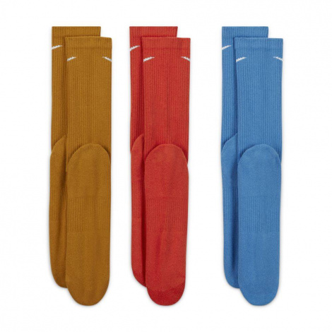 Шкарпетки Nike U NK EVERYDAY PLUS CUSH CREW різнокольорові (3 пари) SX6888-918