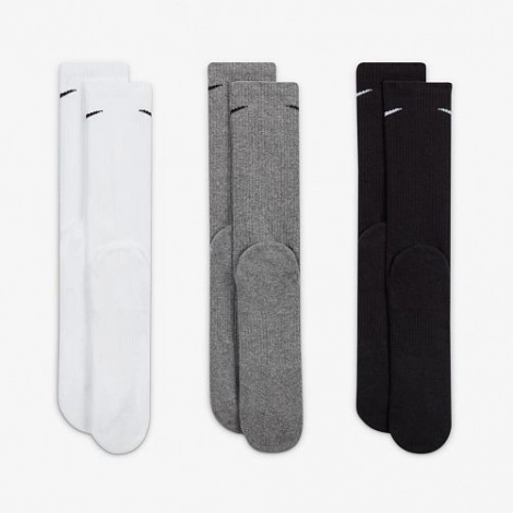 Шкарпетки Nike U NK EVERYDAY PLUS CUSH CREW різнокольорові (3 пари) SX6888-964
