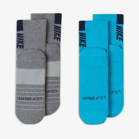 Шкарпетки Nike U NK MLTPLIER ANKLE 2PR SX7556-923 різнокольорові (2 пари) SX7556-923