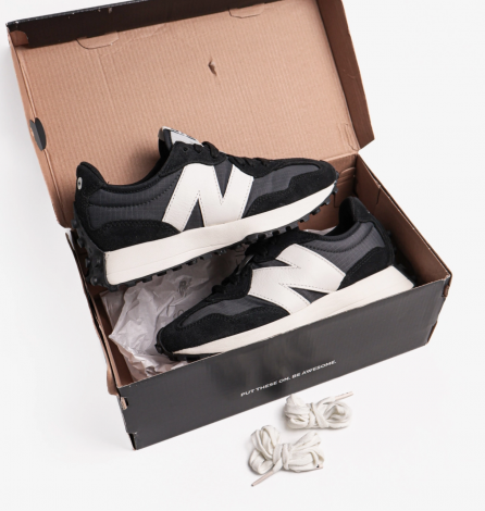 Кросівки Чоловічі New Balance Figs X 327 Black/Grey U327Fb 37