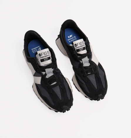 Кросівки Чоловічі New Balance Figs X 327 Black/Grey U327Fb 37
