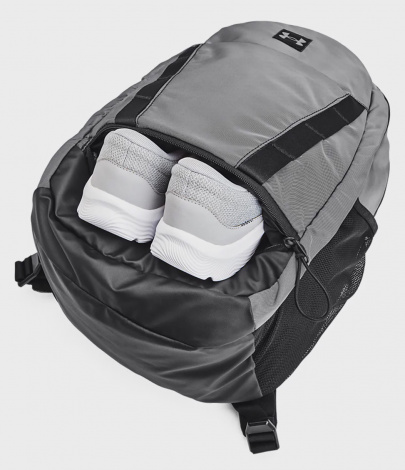 Рюкзак Ua Hustle Signature Backpack Чорний Жін 44Х33Х22 См