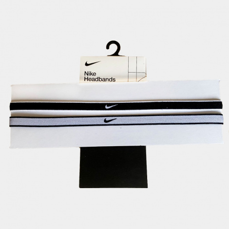 На голову Nike Headbands - 2 Pack Black/Light