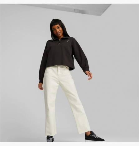 Толстовка Puma Her Women’S High-Neck Half-Zip Sweatshirt