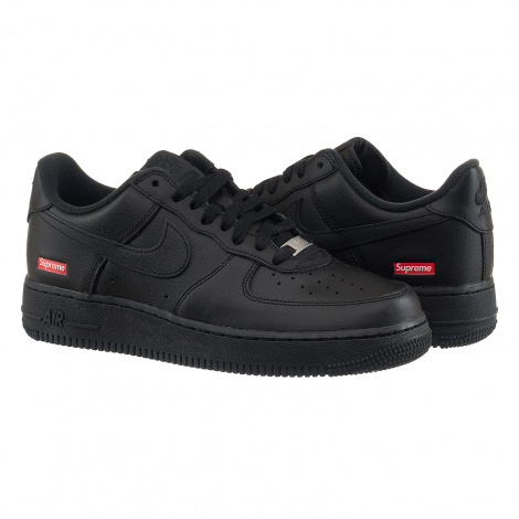 Кросівки Nike SUPREME X AIR FORCE 1 чорні CU9225-001