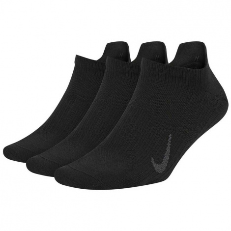 Носки Nike W Nk Everyday Plus Ltwt Ns 3Pr Черный Женский 34-38