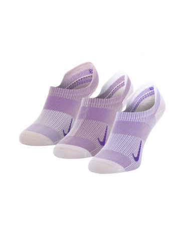 Носки Nike W Nk Everyday Plus Ltwt Ns 3Pr Серый, Фиолетовый Женский 34-38