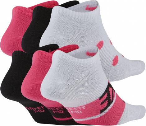Шкарпетки жіночі Nike W NK EVERYDAY LTWT NO SHOW 6PR кольорові (6 пар) CZ5627-908