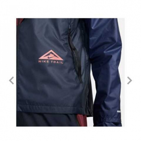 Куртка Куртка Для Бега Nike Windrunner Trail Jacket Navy Bordowa (Cz9054-638)